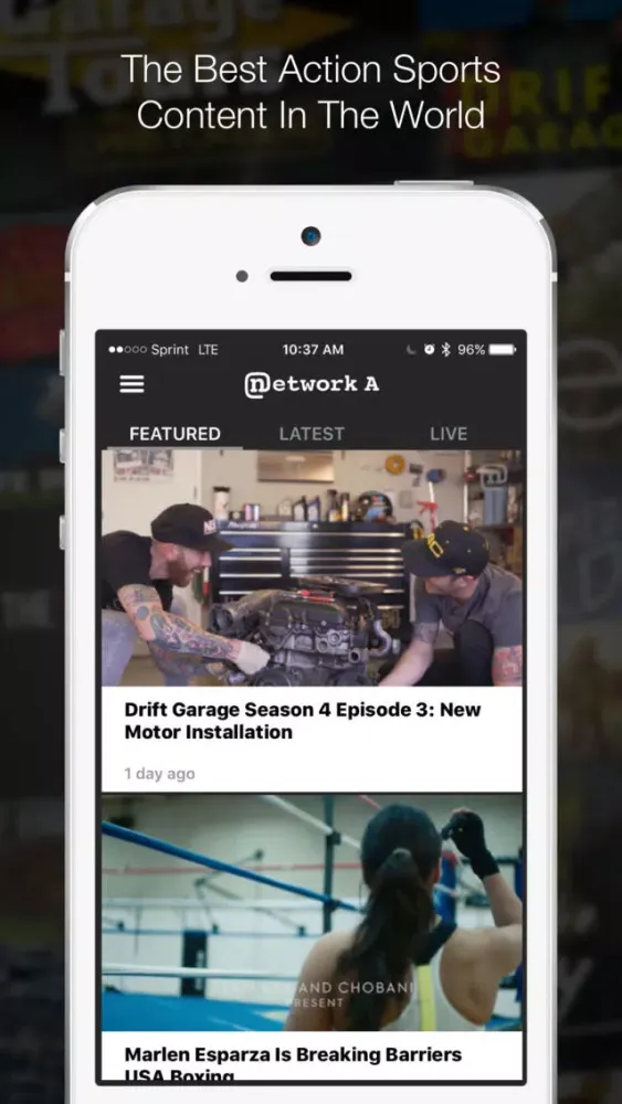 Action Sports by Network A Ekran Görüntüleri