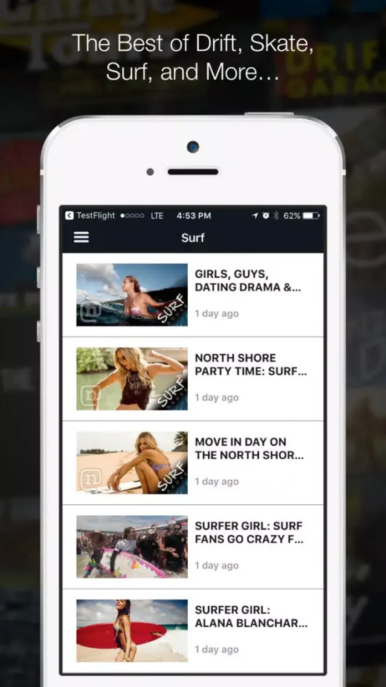 Action Sports by Network A Ekran Görüntüleri