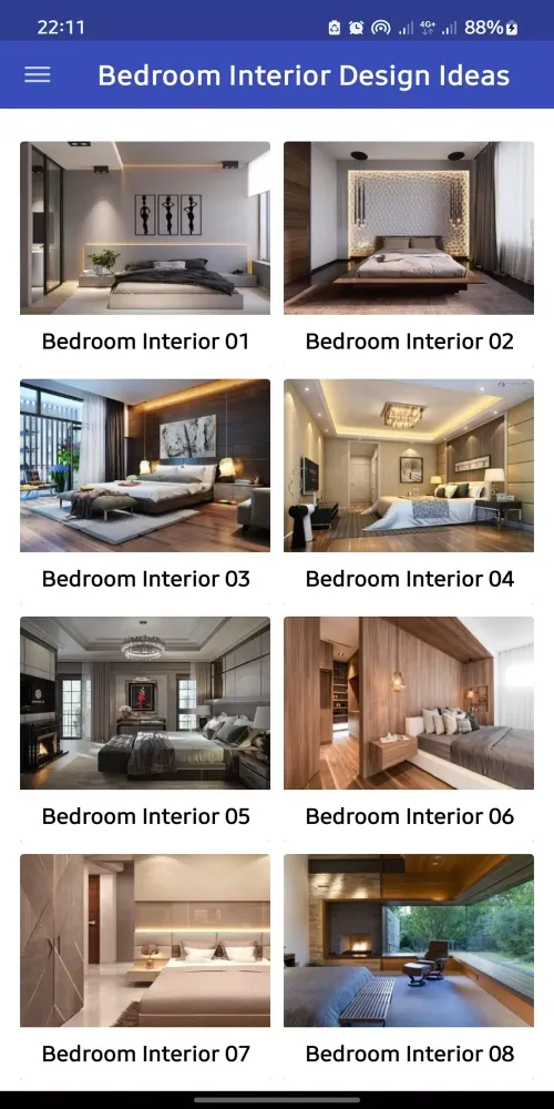 Capturas de pantalla de Modern Bedroom Interior Design