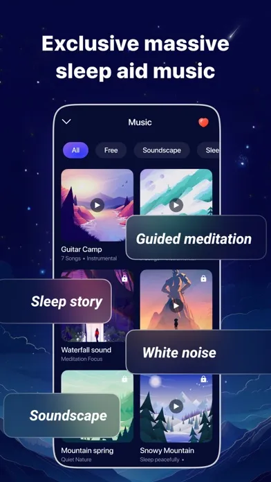 Capturas de tela do Bedtime: Sleep Tracker