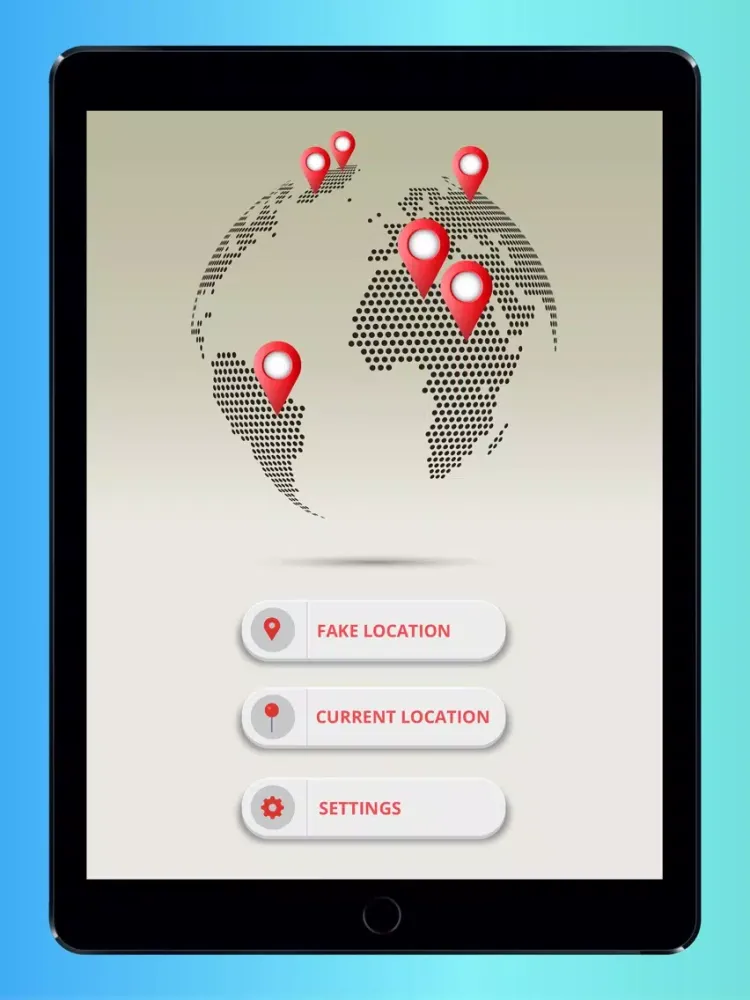 Capturas de tela do Location Spoofer-Fake Location iPad 