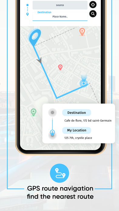 Live Street View Navigation سکرین شاٹس
