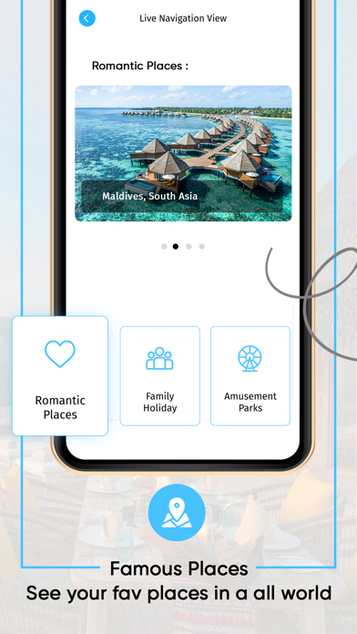 Live Street View Navigation سکرین شاٹس