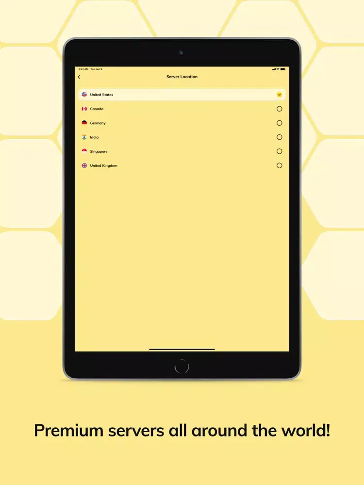 BeeProtect - Stay Secure iPad  Screenshots