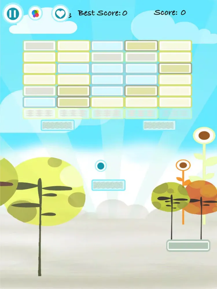 ภาพหน้าจอของ Spring Time - Breakout Game iPad 