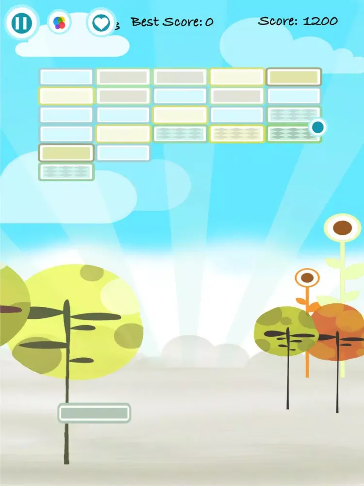 ภาพหน้าจอของ Spring Time - Breakout Game iPad 
