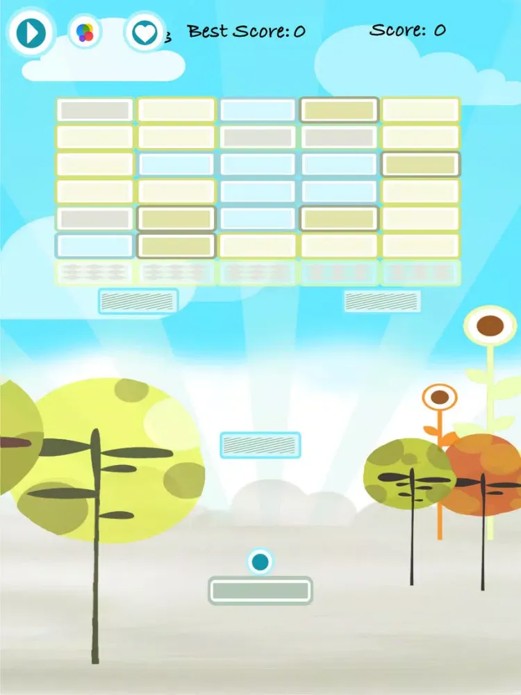 ภาพหน้าจอของ Spring Time - Breakout Game iPad 