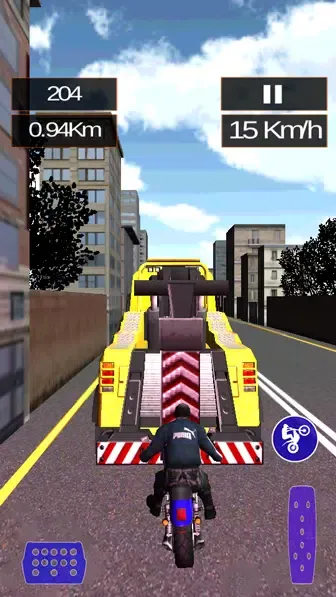 Скриншоты City Moto Racing 3D