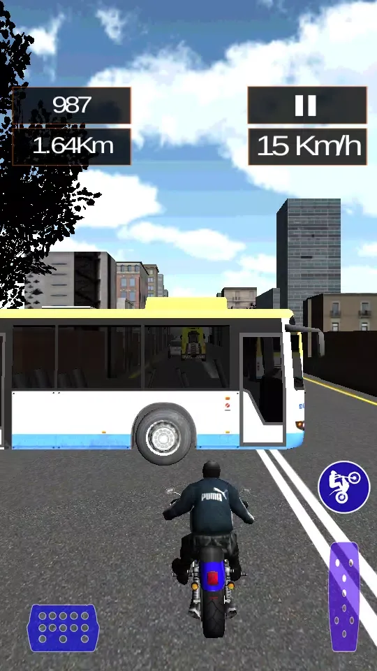 Скриншоты City Moto Racing 3D