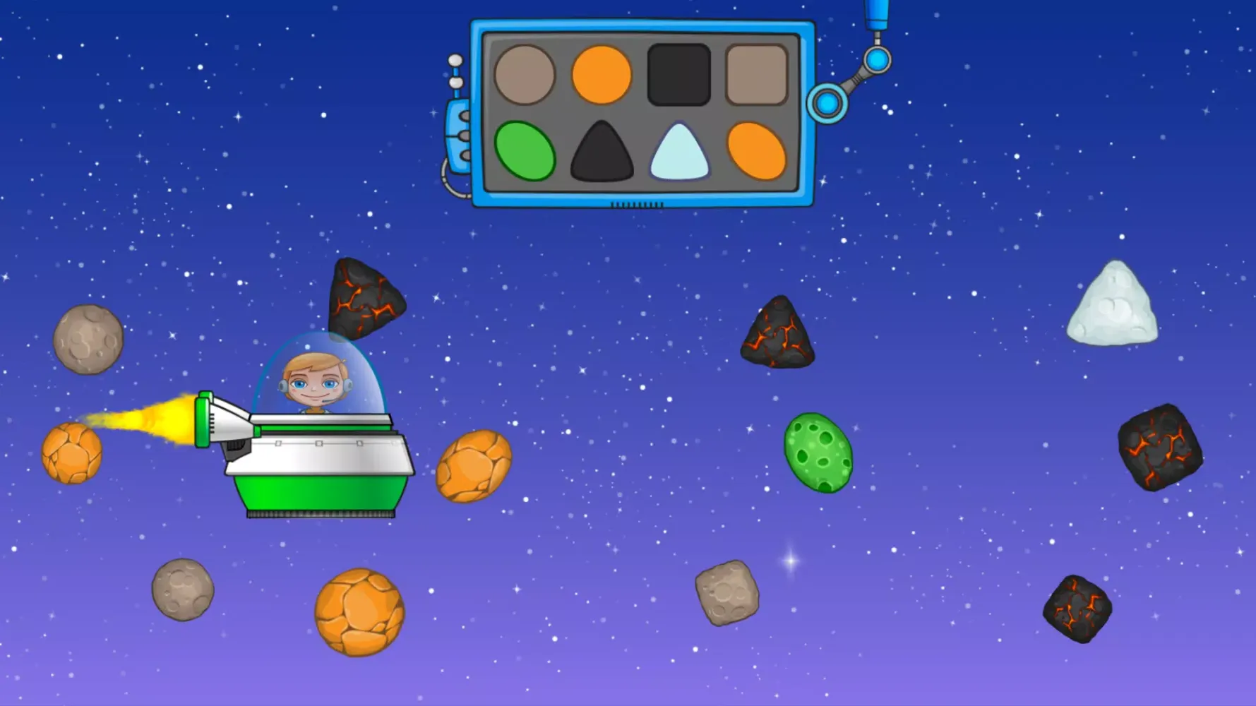 Ảnh chụp màn hình của Jack in Space