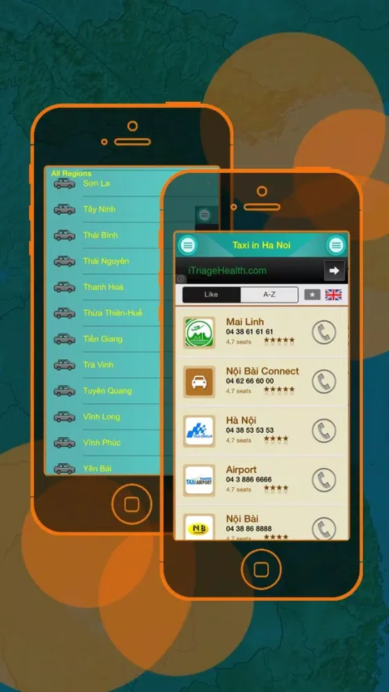 تصاویر Taxi 63 tỉnh thành Việt Nam
