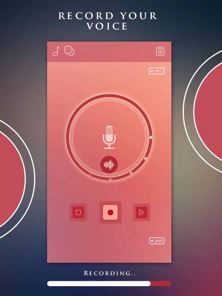 Zrzuty ekranu Funny Voice Effects Changer FREE iPad 