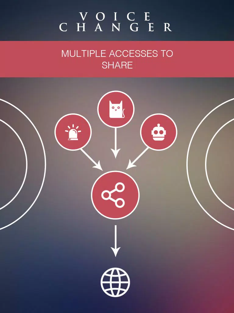 Zrzuty ekranu Funny Voice Effects Changer FREE iPad 