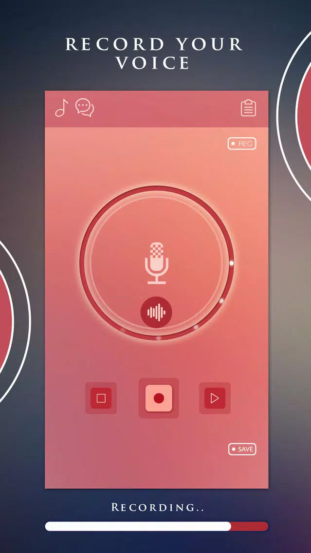 Zrzuty ekranu Funny Voice Effects Changer FREE