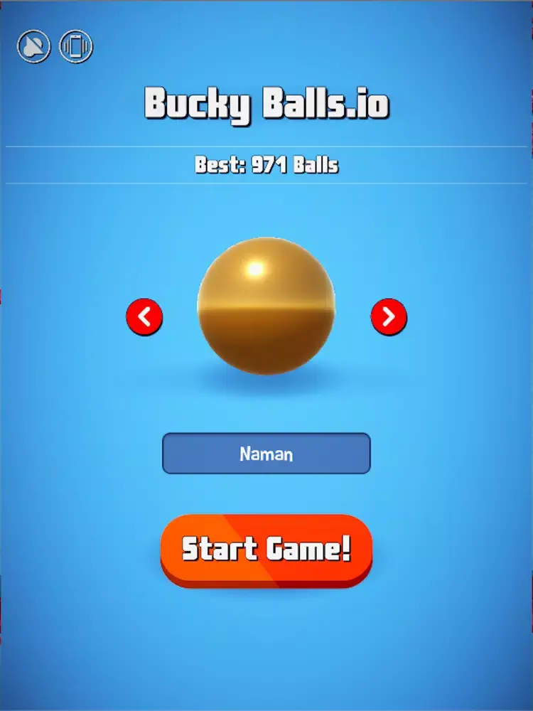 BuckyBalls.io iPad 应用截图