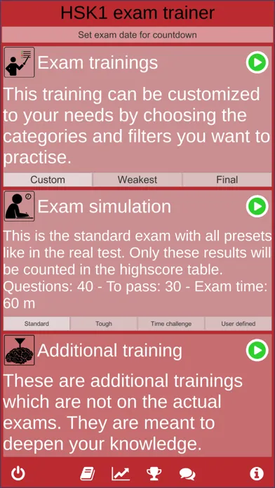 Скриншоты HSK1 exam trainer + simulation