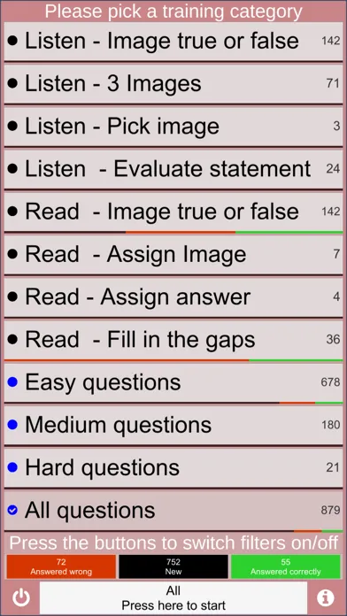 Скриншоты HSK1 exam trainer + simulation