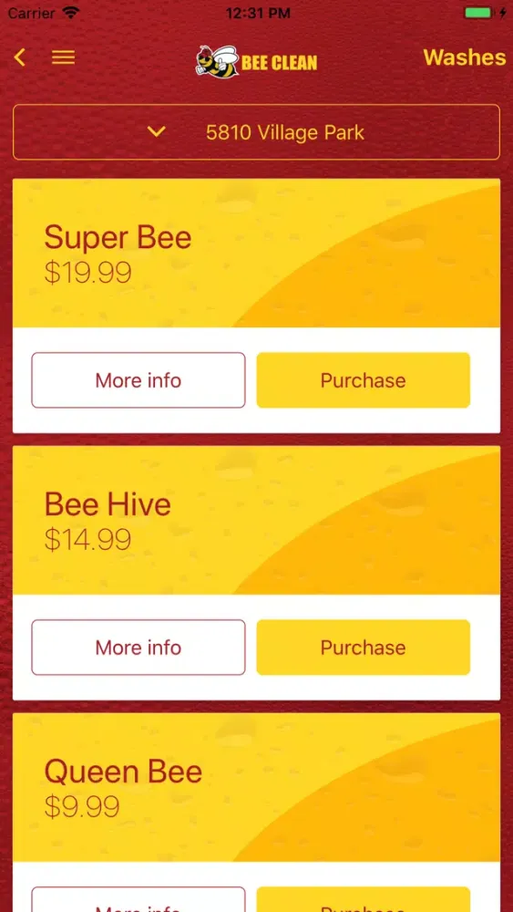 Bee Clean Car Wash Screenshots