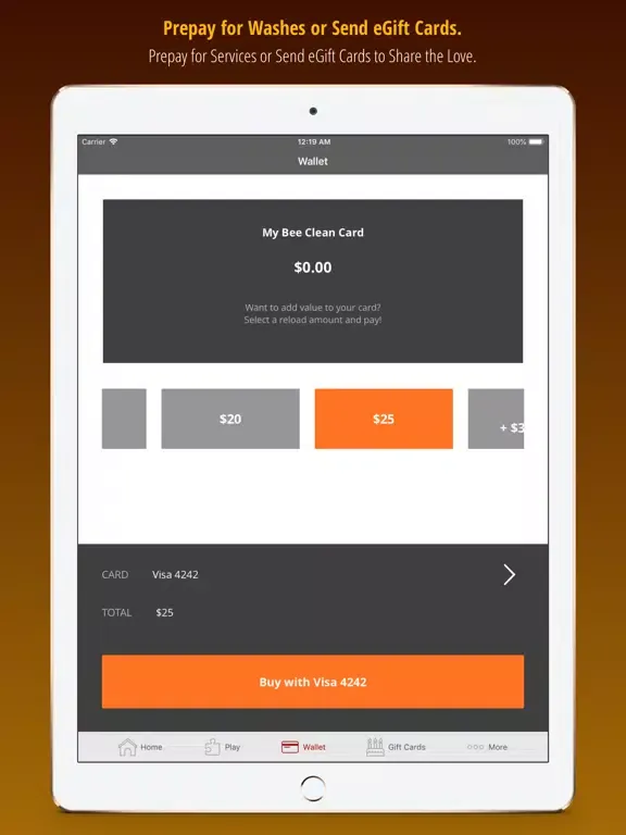 Bee Clean Auto Wash iPad  Screenshots