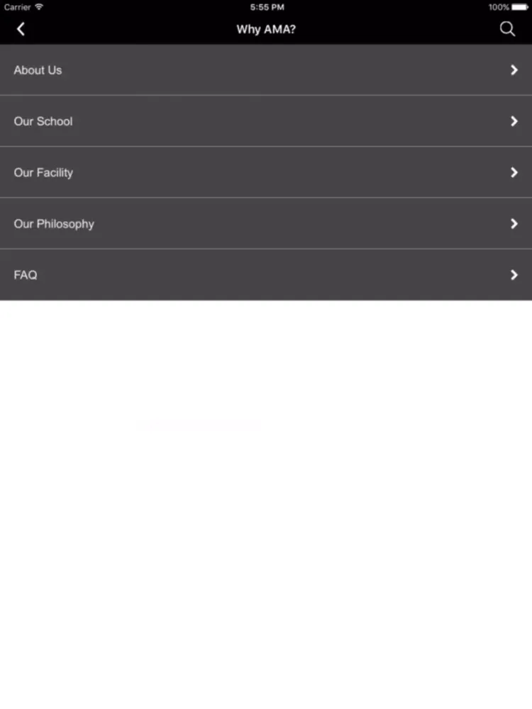 AMA Karate iPad  سکرین شاٹس