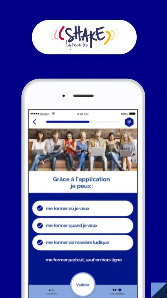 Shake Learning Ekran Görüntüleri