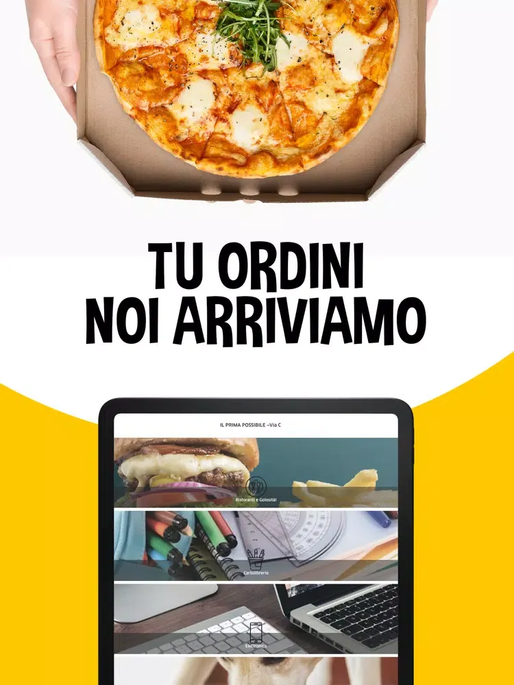 Screenshot di BEE Delivery Italia iPad 