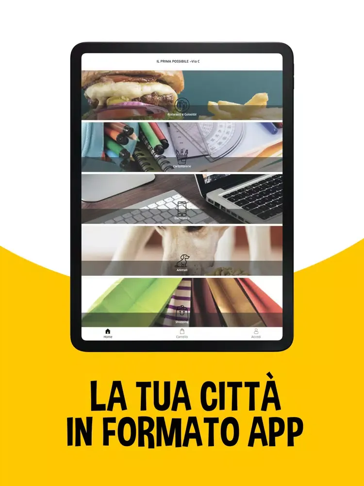 Screenshot di BEE Delivery Italia iPad 