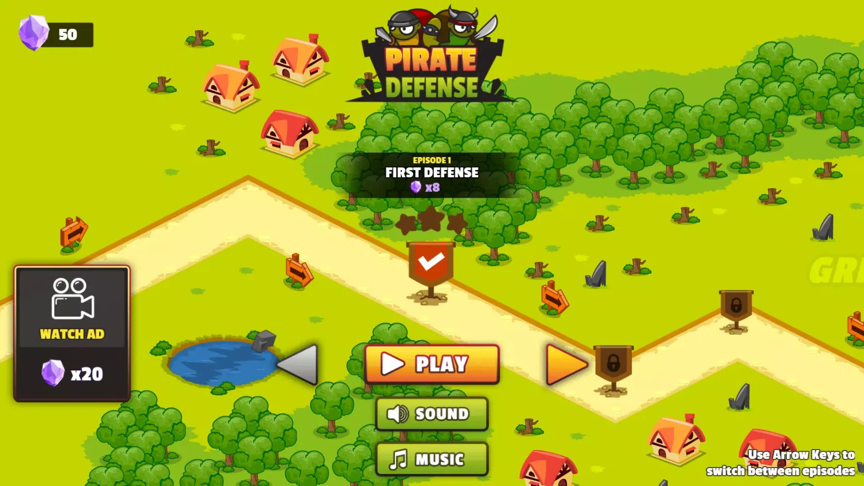 Pirates Defense Screenshots