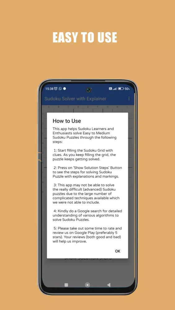 Sudoku Solver with Explainer Screenshots