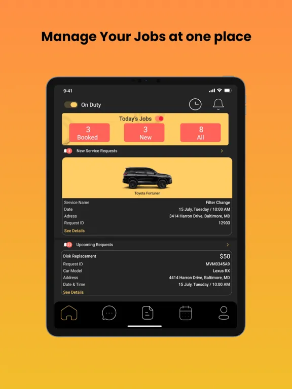 BeeFixi PRO - Technician iPad 應用截圖