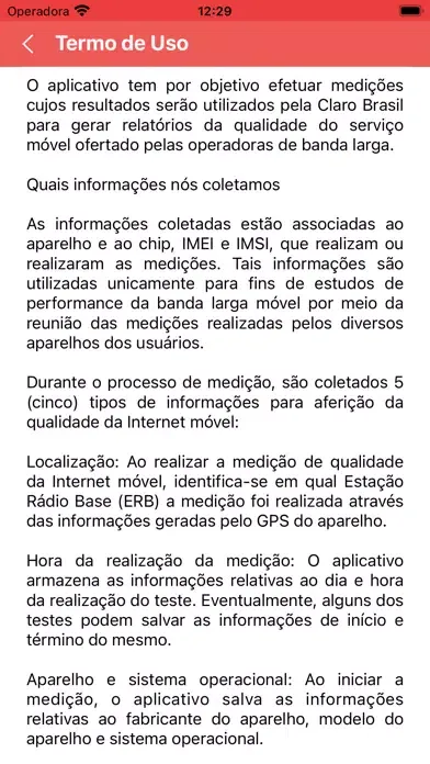 Claro Qualidade سکرین شاٹس
