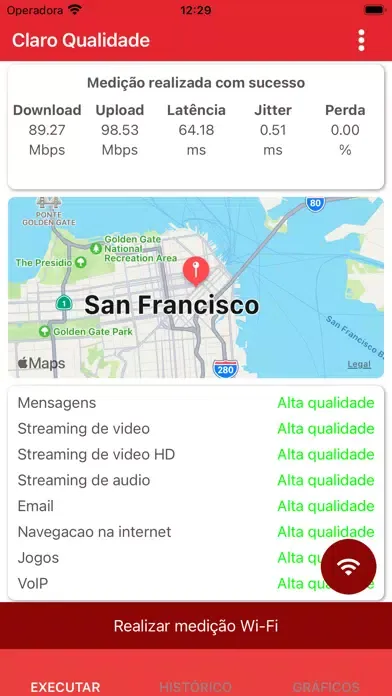 Claro Qualidade سکرین شاٹس