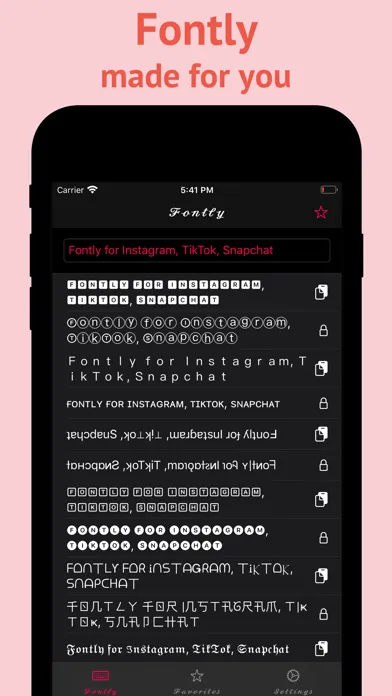 Fontly: Fonts for Story, Video स्क्रीनशॉट