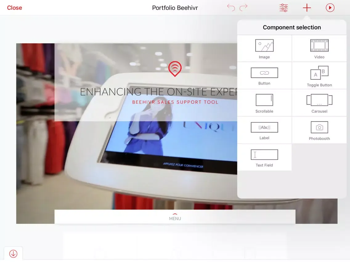 Beehivr iPad  Ekran Görüntüleri