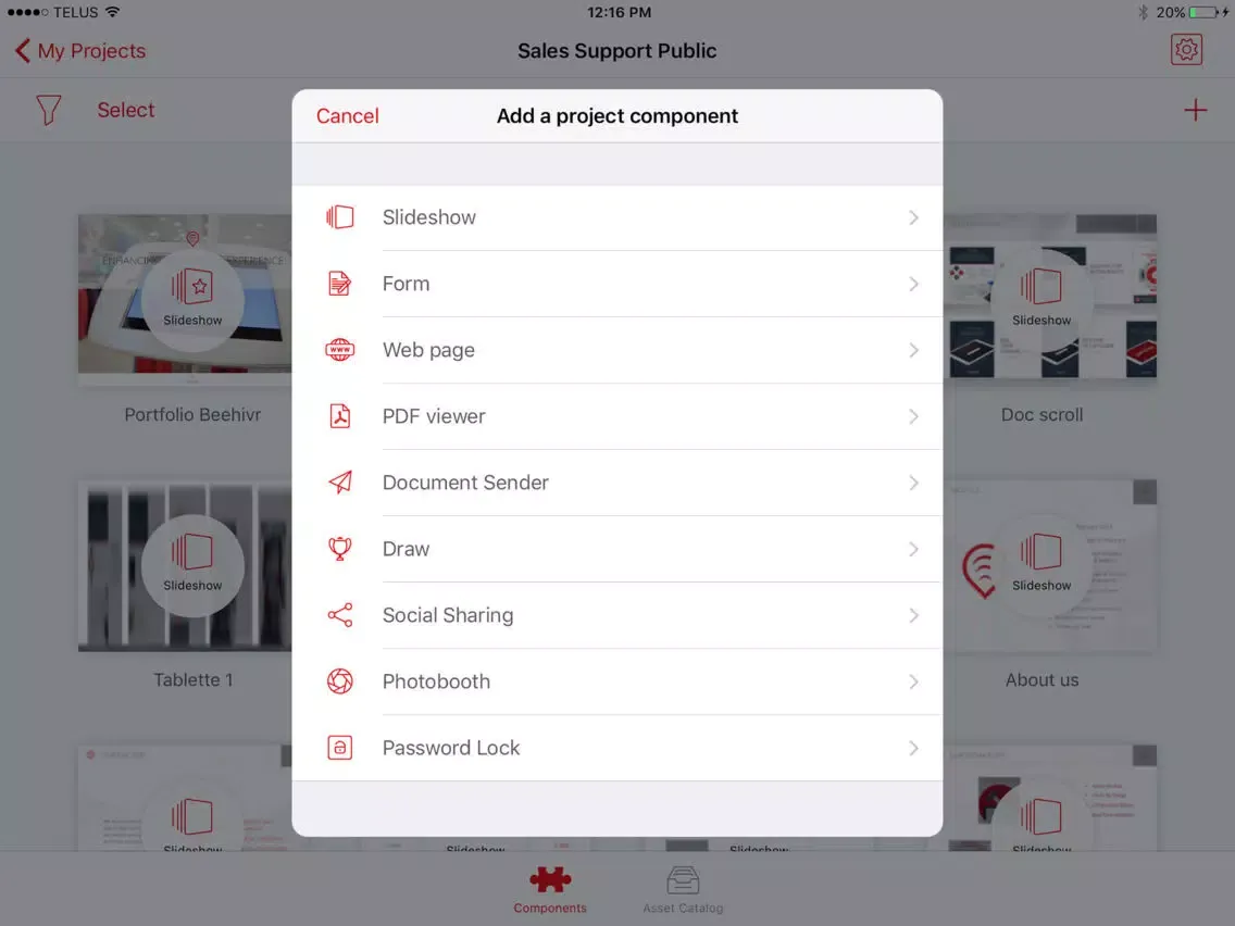 Beehivr iPad  Ekran Görüntüleri