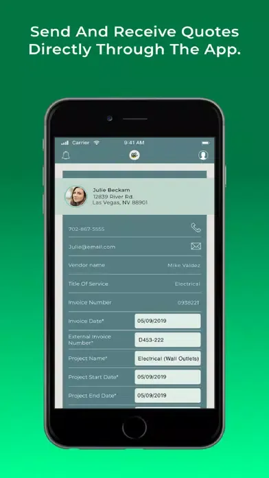 ภาพหน้าจอของ BeeKee Home Service Pro