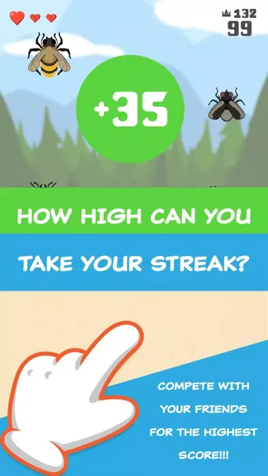 Captures d'écran de Half Tap: aim the other half!