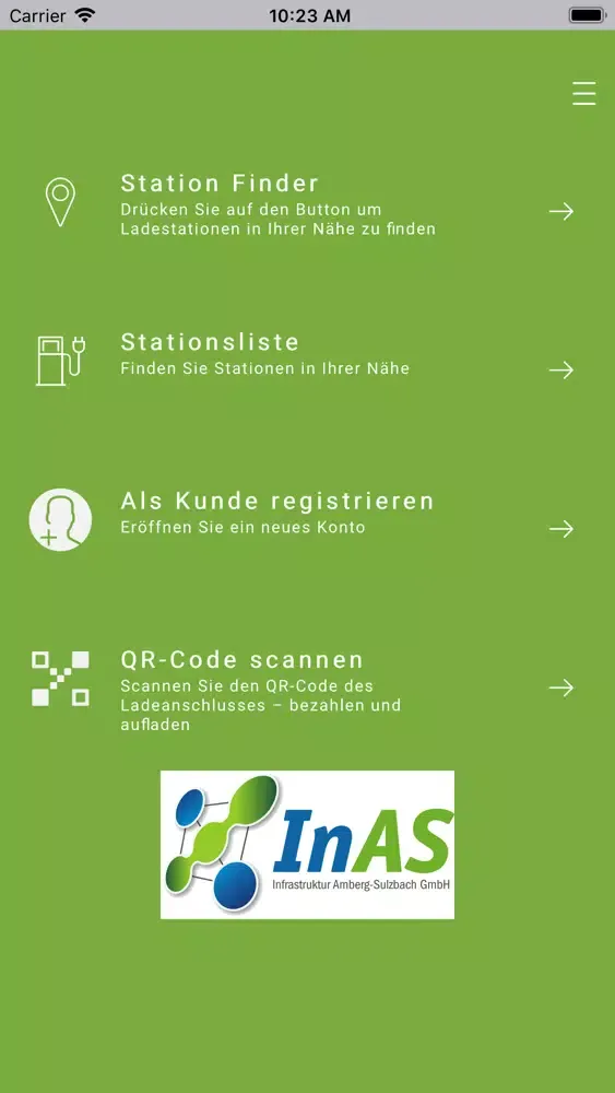Capturas de pantalla de InAS GmbH - Lade-App