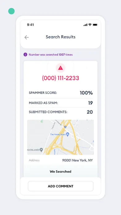NumberGuru Phone Number Lookup سکرین شاٹس