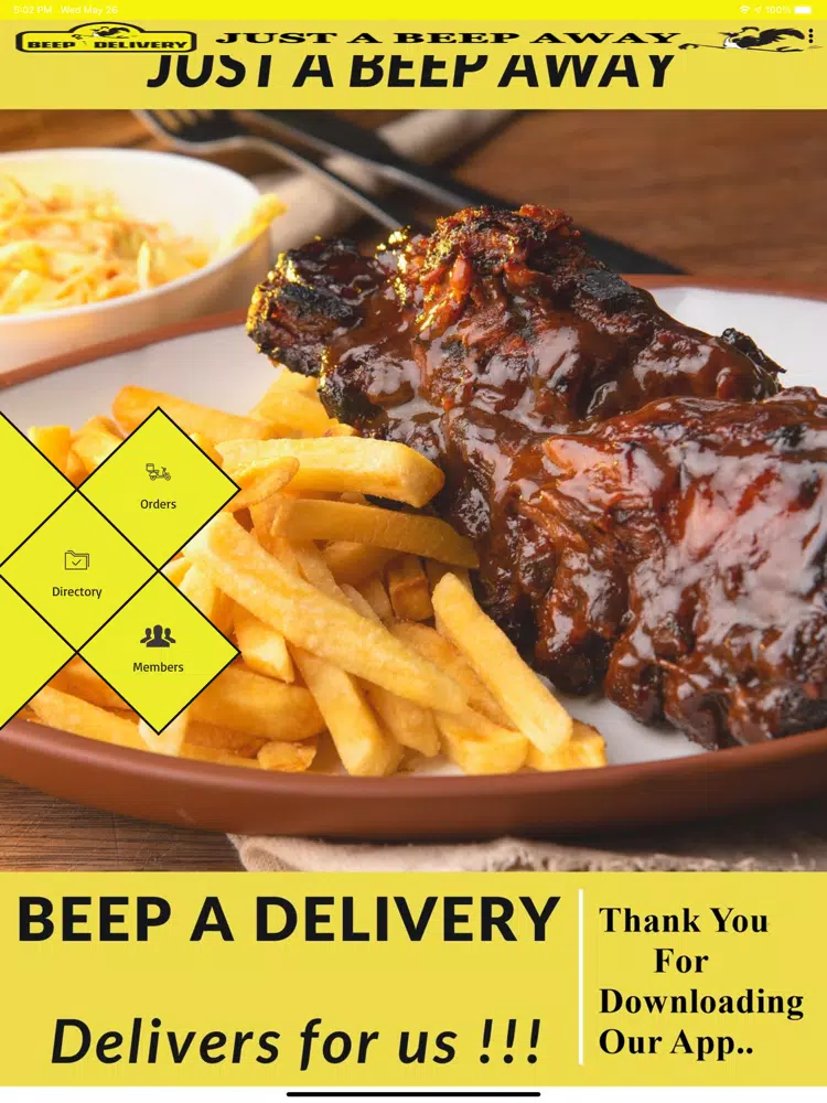 Beep A Delivery Midrand iPad 应用截图