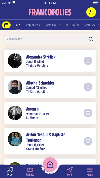 Capturas de pantalla de Francofolies La Rochelle