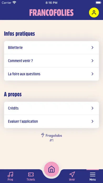 Capturas de pantalla de Francofolies La Rochelle