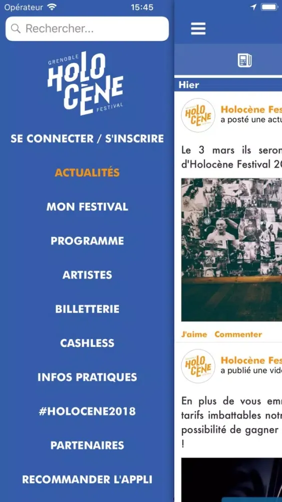 تصاویر Holocène Festival