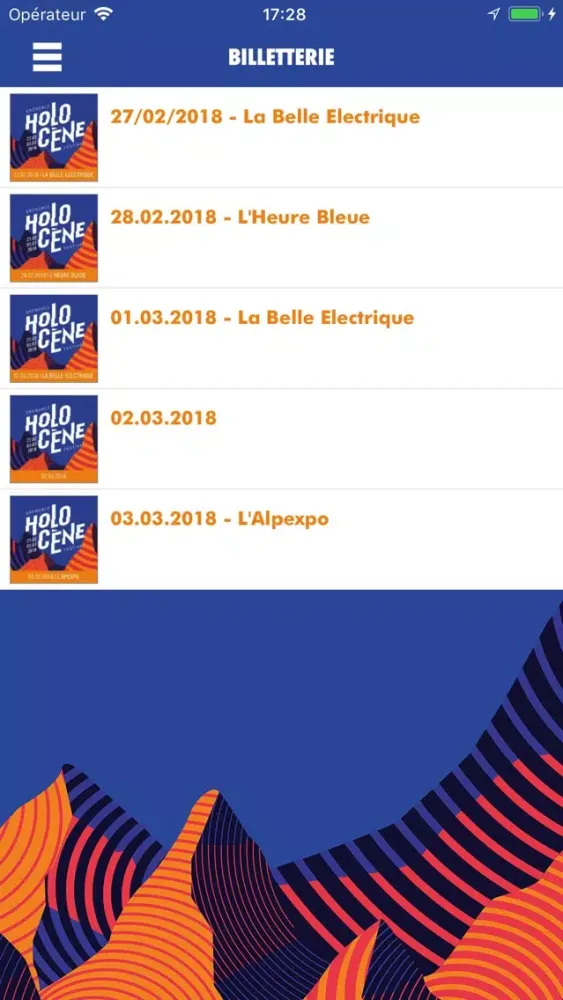 تصاویر Holocène Festival