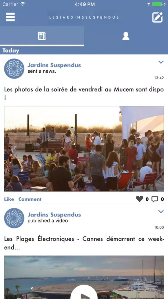 Jardins Suspendus スクリーンショット