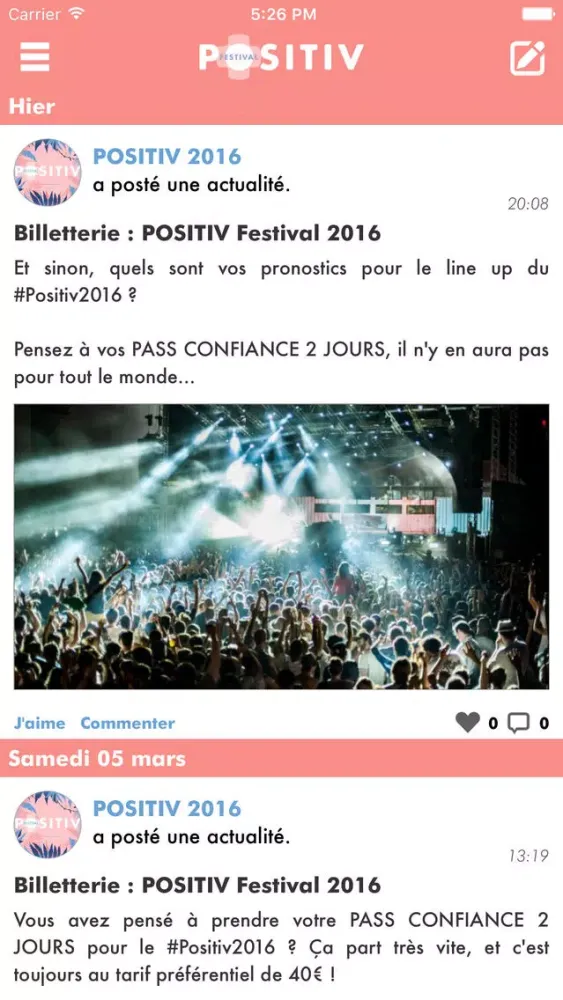 تصاویر POSITIV 2016