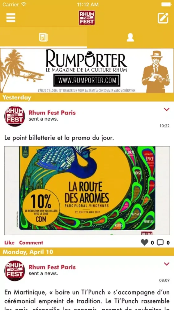 Capturas de pantalla de Rhum Fest