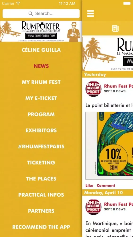 Capturas de pantalla de Rhum Fest