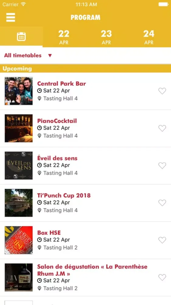 Capturas de pantalla de Rhum Fest