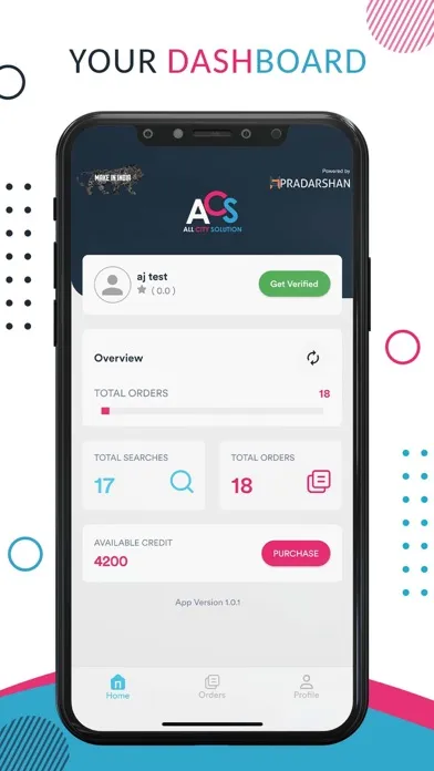 ACS Partner Screenshots